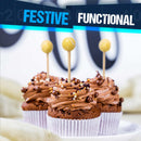 sports game tennis food drink dessert picks skewers tennis festive functional