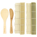 Sushi Rolling Kit with 2 Rolling Mats, Rice Paddle and Spreader