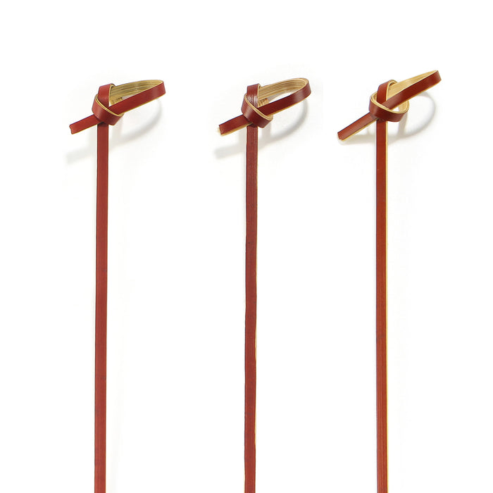 bamboomn Tea Knot Bamboo Food Picks