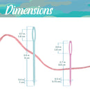 Plastic Darning Needle Set