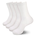 Unisex Athletic Supported Bamboo Rayon Crew Socks