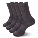 Unisex Athletic Supported Bamboo Rayon Crew Socks