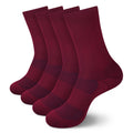 Unisex Athletic Supported Bamboo Rayon Crew Socks