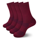 Unisex Athletic Supported Bamboo Rayon Crew Socks