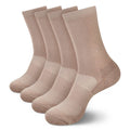 Unisex Athletic Supported Bamboo Rayon Crew Socks
