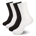 Unisex Athletic Supported Bamboo Rayon Crew Socks