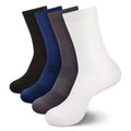 Unisex Athletic Supported Bamboo Rayon Crew Socks