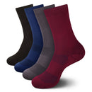 Unisex Athletic Supported Bamboo Rayon Crew Socks