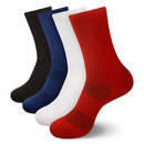 Unisex Athletic Supported Bamboo Rayon Crew Socks