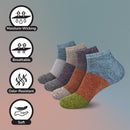 Unisex Bamboo Rayon Classic Ankle Socks