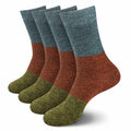 Unisex Bamboo Rayon Classic Crew Socks