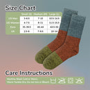 Unisex Bamboo Rayon Classic Crew Socks