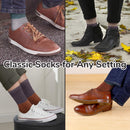 Unisex Bamboo Rayon Classic Crew Socks