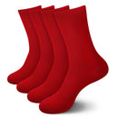 Unisex Thin Bamboo Rayon Crew Socks