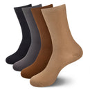Unisex Thin Bamboo Rayon Crew Socks
