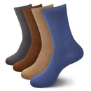 Unisex Thin Bamboo Rayon Crew Socks