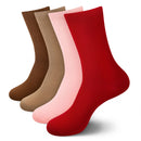 Unisex Thin Bamboo Rayon Crew Socks