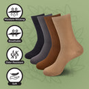 Unisex Thin Bamboo Rayon Crew Socks
