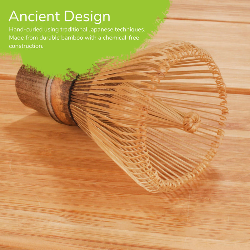 Matcha Whisk Set Chasen, Chashaku, Deep Scoop