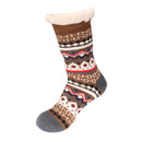 Women's Classic Fleeced Thermal Cabin Crew Socks: 1 Pair