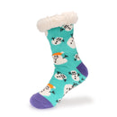 Women's Classic Fleeced Thermal Cabin Crew Socks: 1 Pair