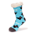 Women's Classic Fleeced Thermal Cabin Crew Socks: 1 Pair