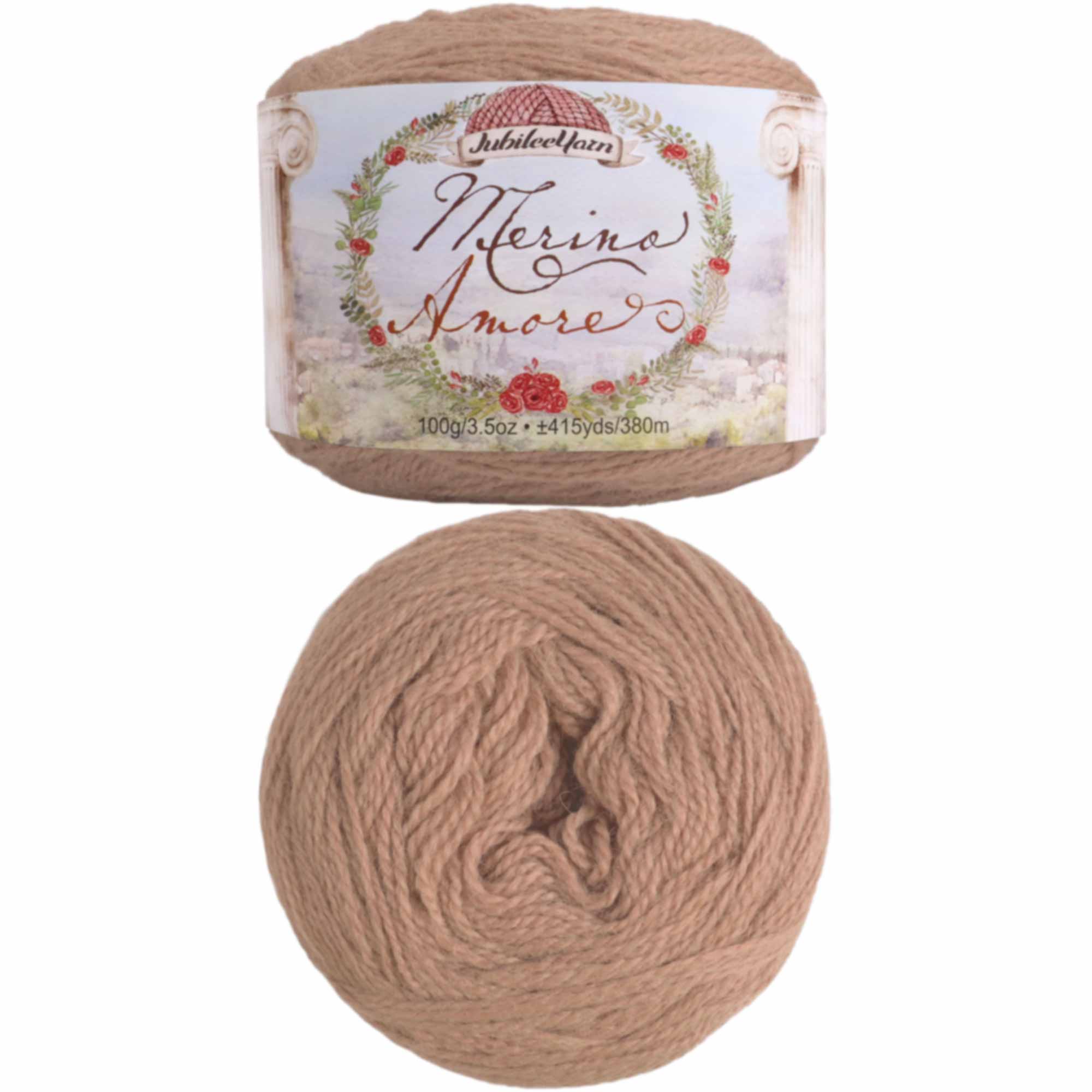 merino wool fine yarn cake