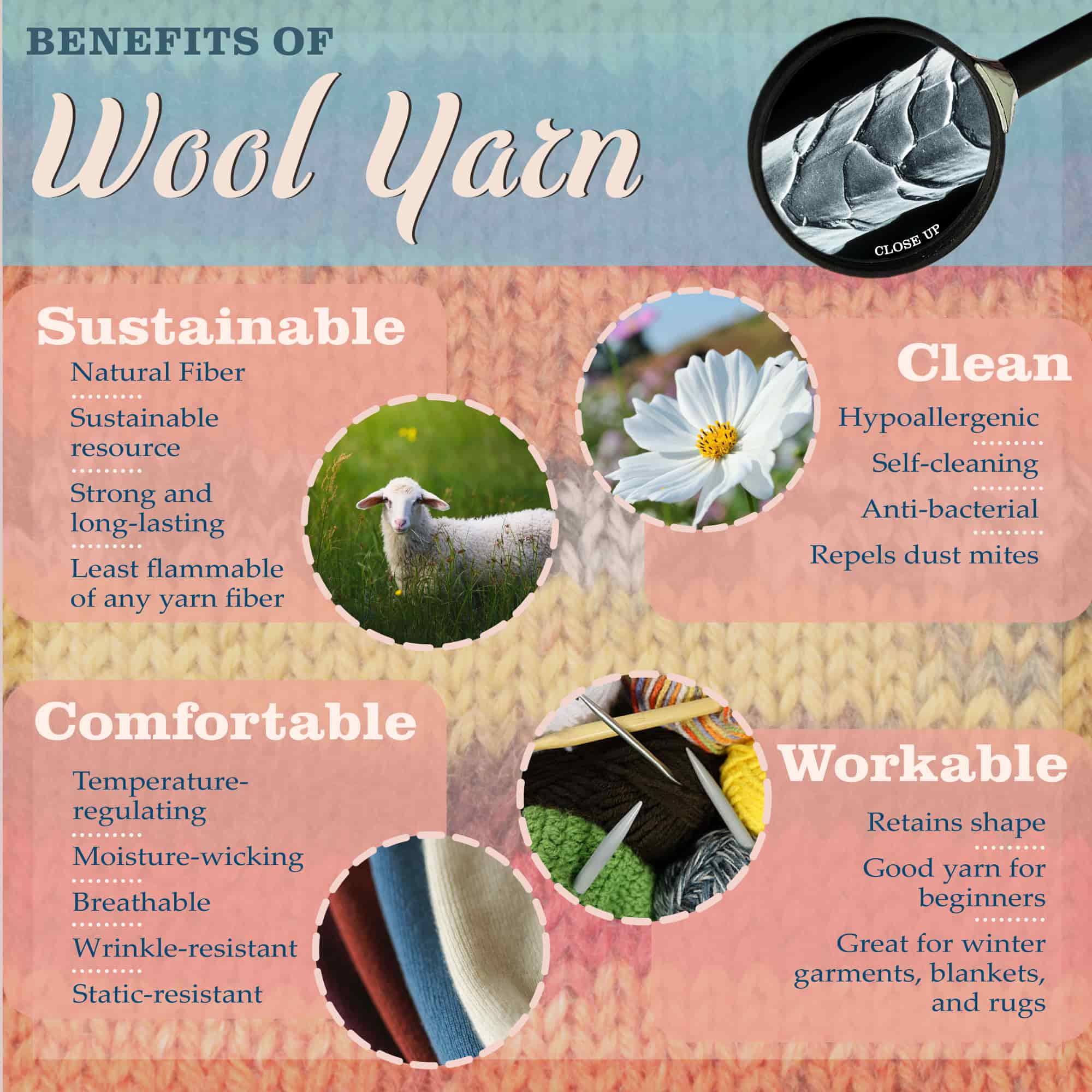Undyed Superwash Wool Light Worsted Yarn