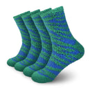 Zebra Stripe Team Spirit Fuzzy Socks