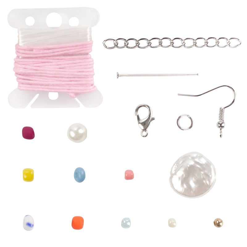 600pc Acrylic, Glass, and Lampwork Bead Jewelry Kits