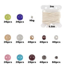 600pc Bead Kits - Stone, Beads, Alloy