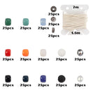 600pc Bead Kits - Stone, Beads, Alloy