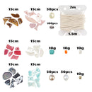 600pc Bead Kits - Stone, Beads, Alloy