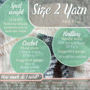 Bamboo Cotton Sport Yarn: 4 Skein Packs