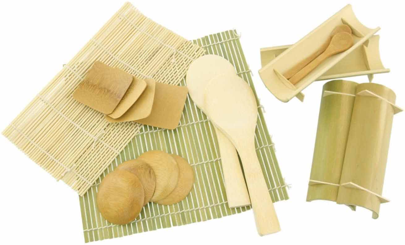19pc Sushi Oke Tub with Sushi Making Set