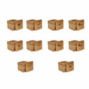 Dark Ale Names Square Custom Engraved Bamboo Coaster Set