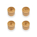 Assorted Laser Engraved Bamboo Coasters - Dark Ales Names