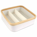 3 Cell Bamboo Dividing Organizer