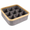 9 Cell Bamboo Dividing Organizer