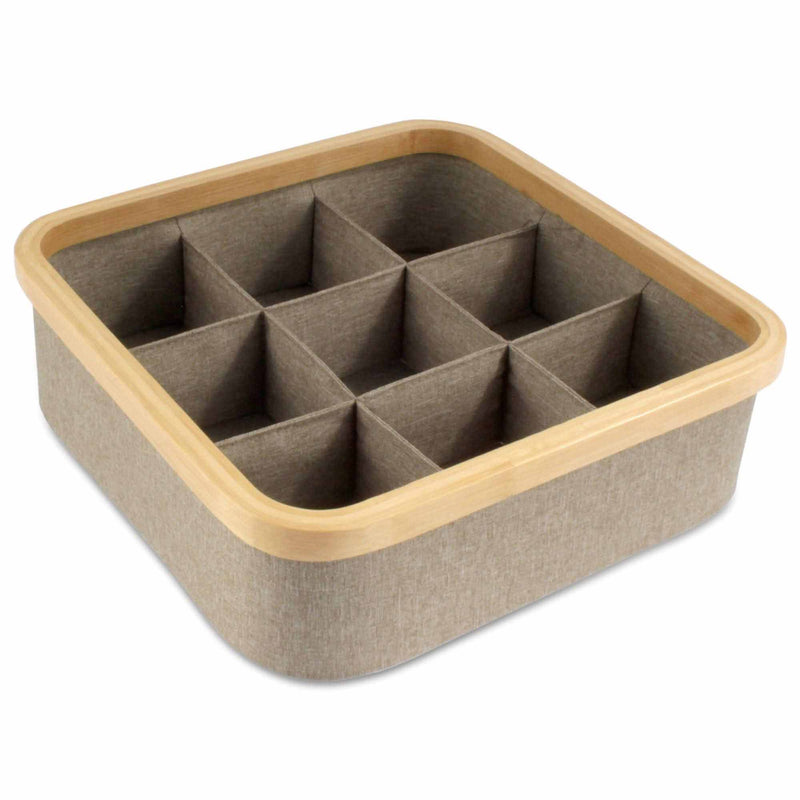 Bamboo Drawer Organizers - Many Sizes and Colors