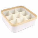 9 Cell Bamboo Dividing Organizer