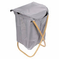 Gray laundry hamper extra large for dirty clothing