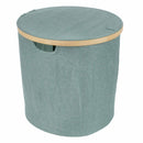 Circular Medium Bamboo Hampers with Lid