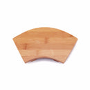 Bamboo Sushi Board Serving Tray - Fan Shape, Varies Sizes