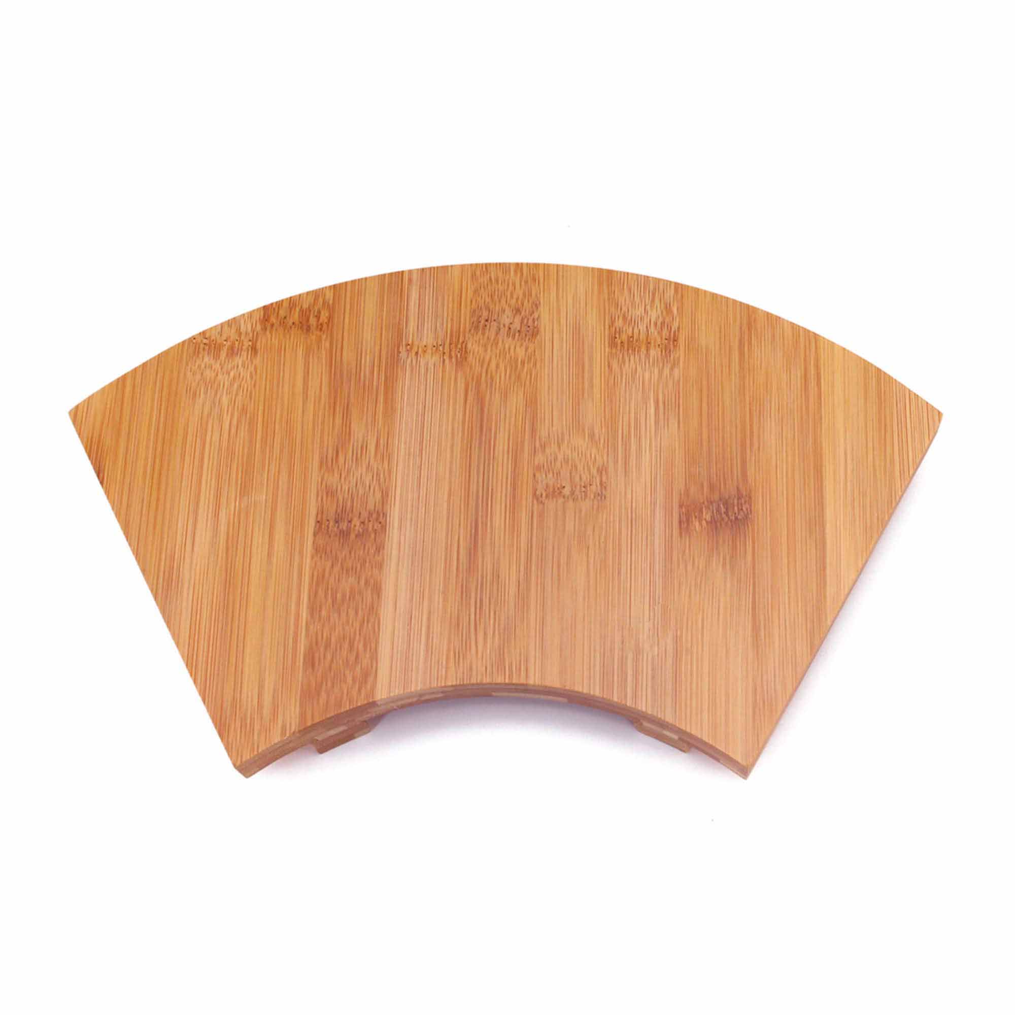 Bamboo Sushi Board Fan-Shape Serving Tray