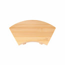 Bamboo Sushi Board Fan-Shape Serving Tray