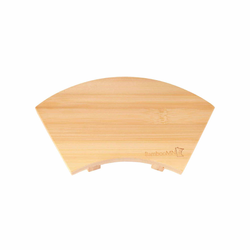 Bamboo Sushi Board Fan-Shape Serving Tray