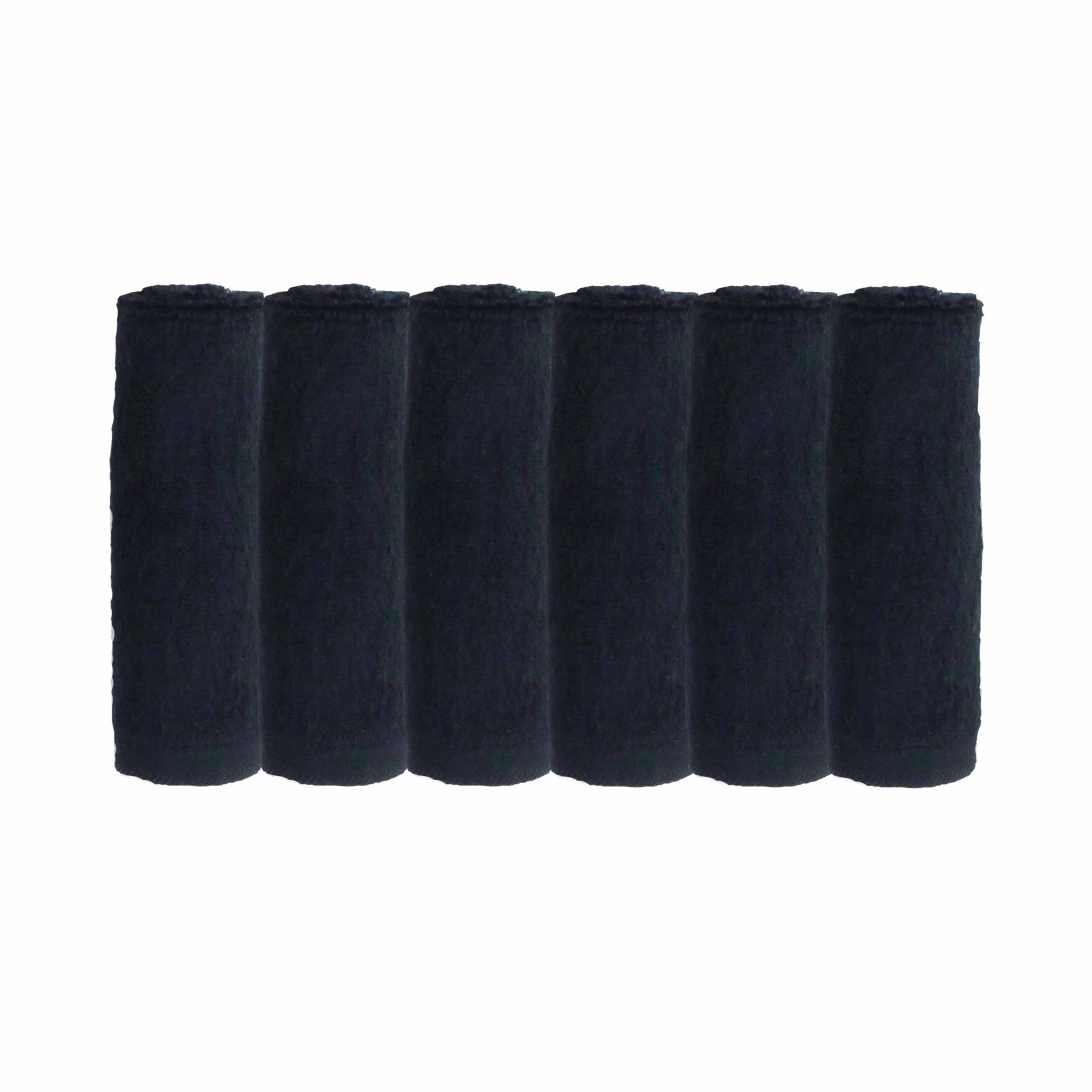 Bamboo Wash Cloths - 12" x 12" 70% Rayon from Natural Bamboo 30% Organic Cotton, 535 GSM