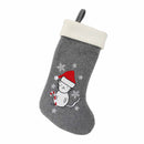 Christmas Stockings 18" Hand-embroidered Sequined Cute Animal Christmas Stockings Set