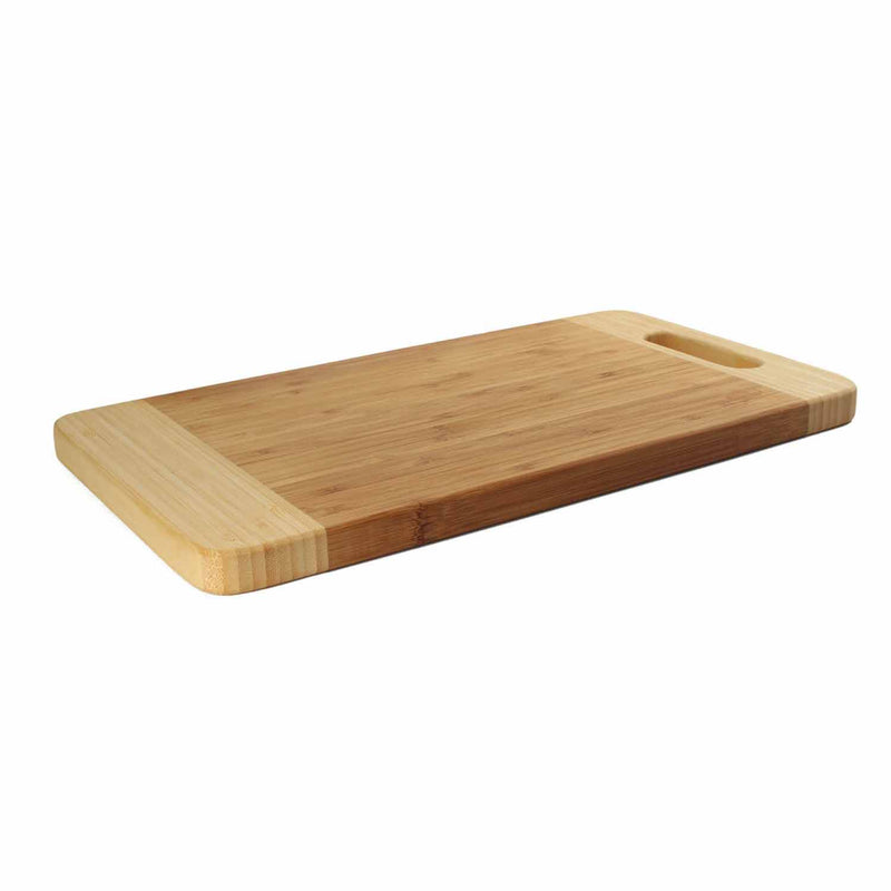 Custom Laser Engraved Bamboo Cutting Board, Thick Swirl Circle